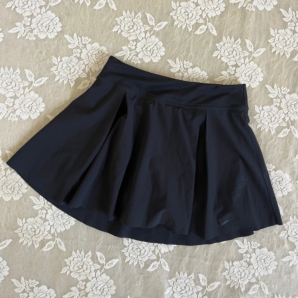 Nike Black Pleated Tennis Skirt Size Small